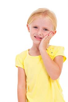 Teething Pain Chicago - A Girl having Tooth ache