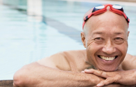Dentures Cost Chicago - Old man with smile