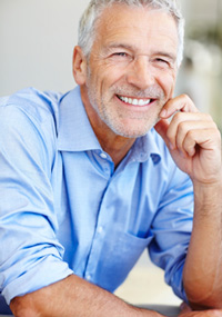 Root Canal Before and After Chicago - Man with smile