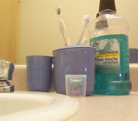 Choosing a Mouthwash Chicago - Mouth Wash bottles