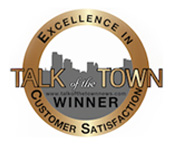 Dental News Chicago - Big Smile Dental receives the Talk of the Town Award for Excellence in Customer Satisfaction, for the years 2011, 2012, 2013, and 2014.