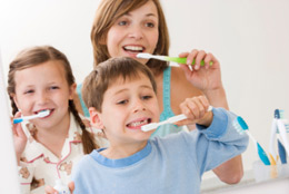 Chicago Family Dentist - Brushing Teeth