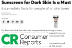 Sunscreen for Dark Skin Is a Must Magazine thumbnail