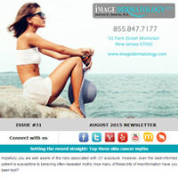 Essex Fells Newsletter Archive - Image Dermatology August Newsletter 2015