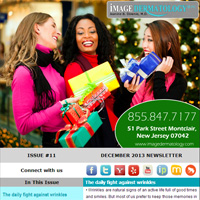 Essex Fells Newsletter Archive - Image Dermatology December Newsletter 2013