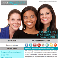 Essex Fells Newsletter Archive - Image Dermatology July Newsletter 2014