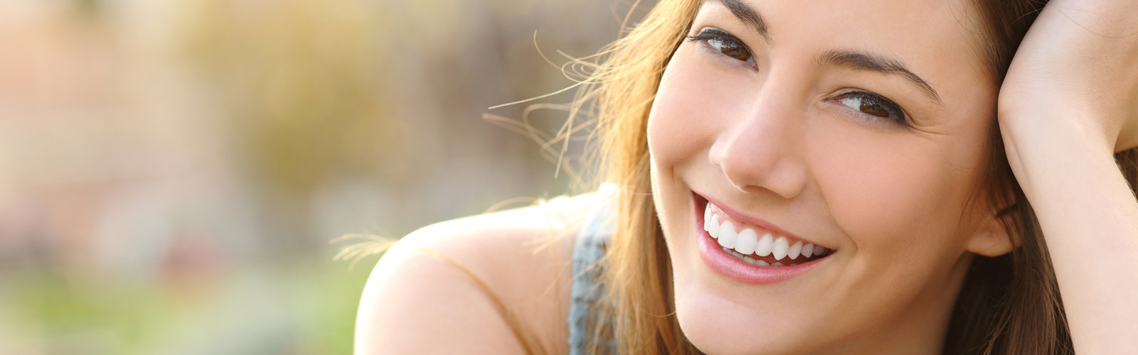 Smiling attractive woman