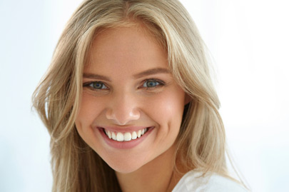 Beautiful Happy Girl With Perfect Smile