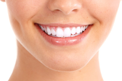 Healthy woman teeth and smile