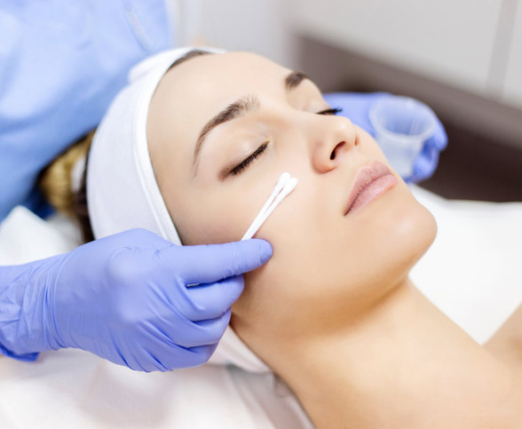 Aesthetician treatments