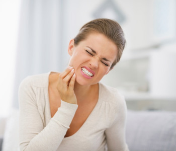 A Woman Having Toothache