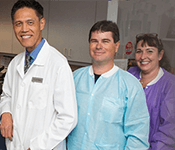 Dr. Leo Arellano with Team