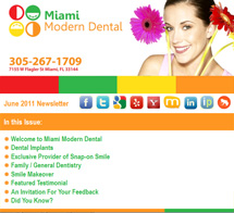 Miami Dental - June 2011 Newsletter