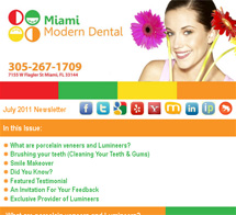 Miami Dental - July 2011 Newsletter