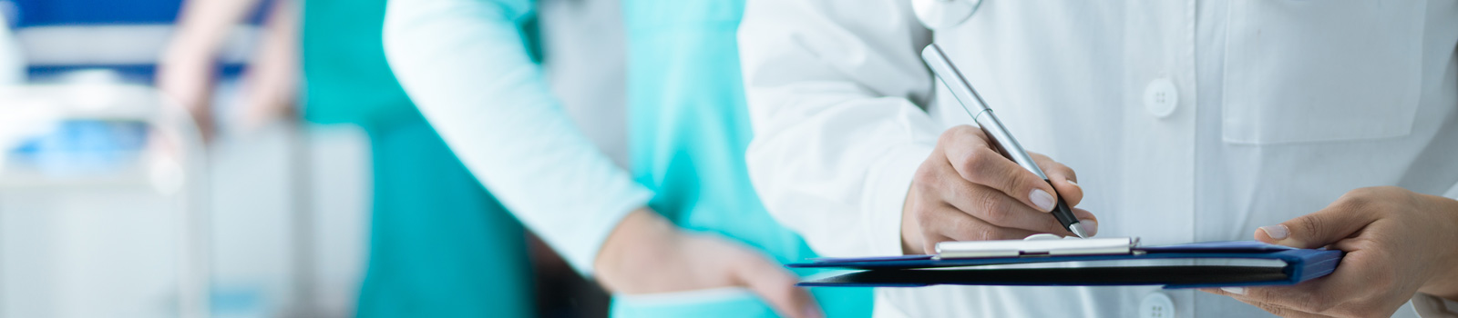 Medical staff working at the hospital