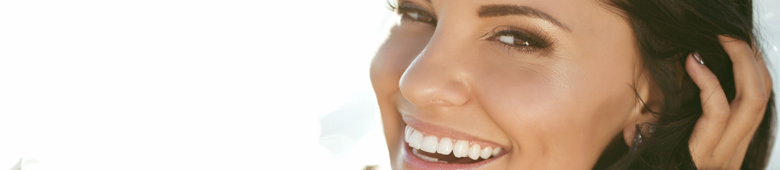Beautiful woman smiling
