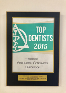 Top Dentists 2015 award