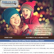 Dentist Costa Mesa Newsletters - December, 2015 Newsletter