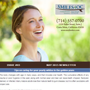Dentist Costa Mesa Newsletters - May, 2015 Newsletter