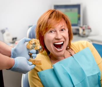 Woodbridge, ON dentist offers implant-supported dentures