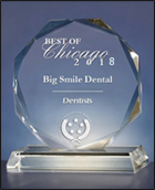 Dr Siegel at Big Smile Dental Awarded By 2018 Best of Chicago award