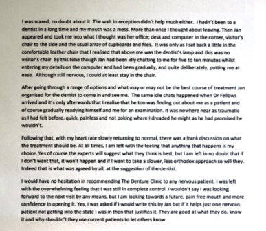 Written Testimonial 14