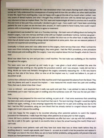 Written Testimonial 15