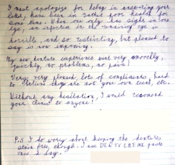 Written Testimonial 17