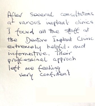 Written Testimonial 2