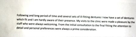 Written Testimonial 24