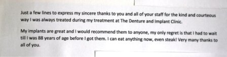 Written Testimonial 26