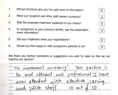 Written Testimonial 29