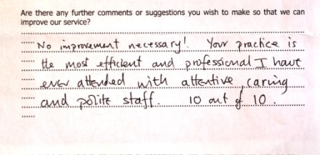 Written Testimonial 3