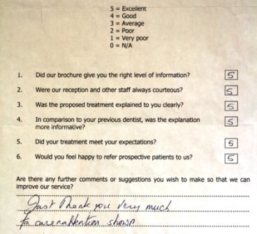 Written Testimonial 41
