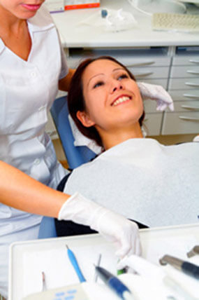 A Dentist and a Patient
