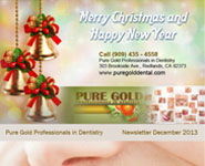 Dentist Redlands - Newsletter December 2013 link
