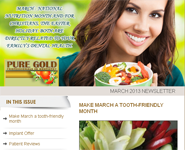 Dentist Redlands - Newsletter March 2013 link