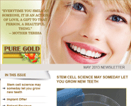 Dentist Redlands - Newsletter May 2013 link