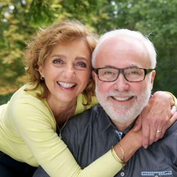 Smiling Senior Couple