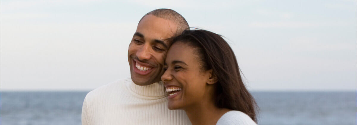 Smiling Young Couple
